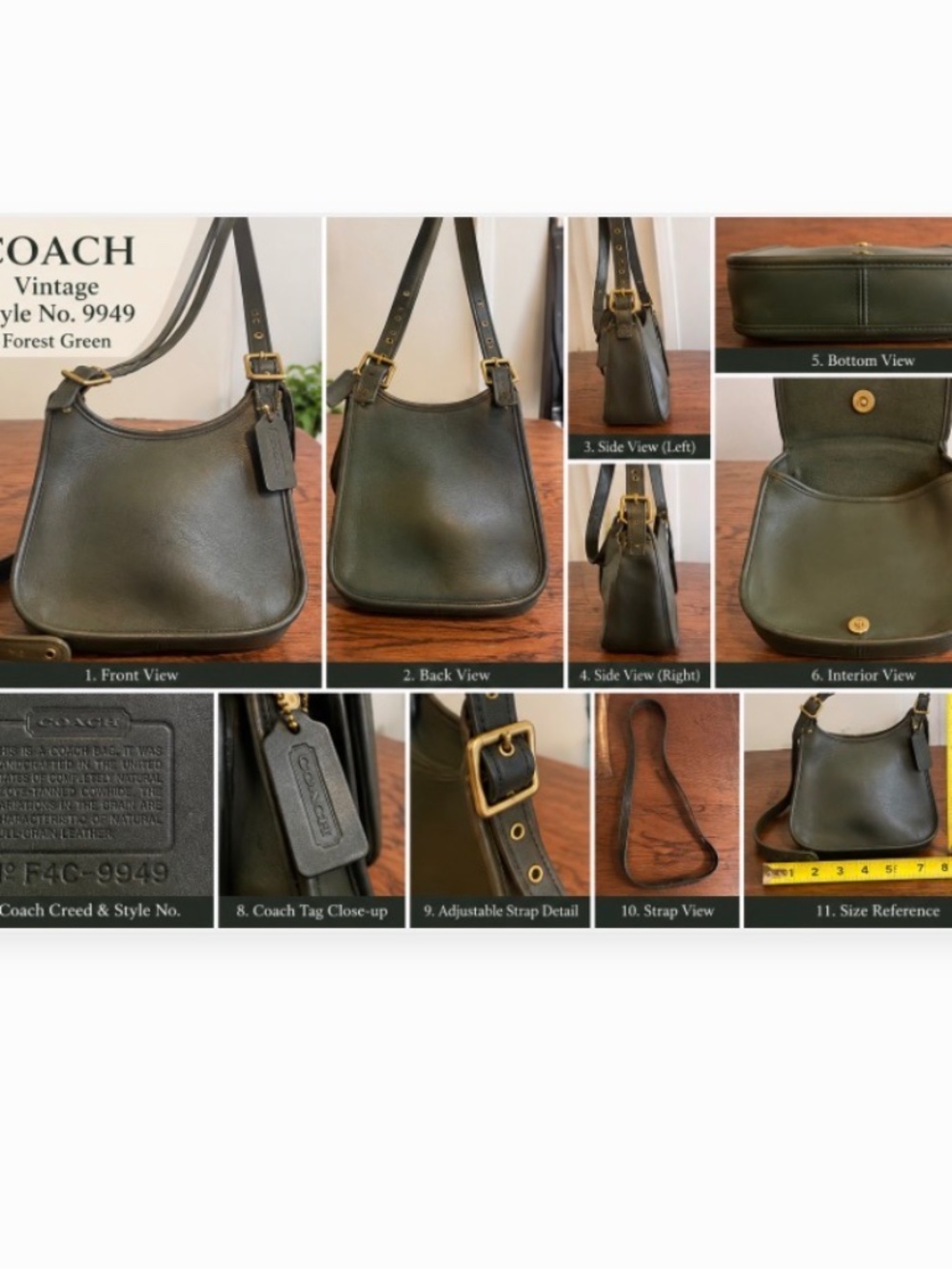 Faith Legacy Saddle Coach Bag